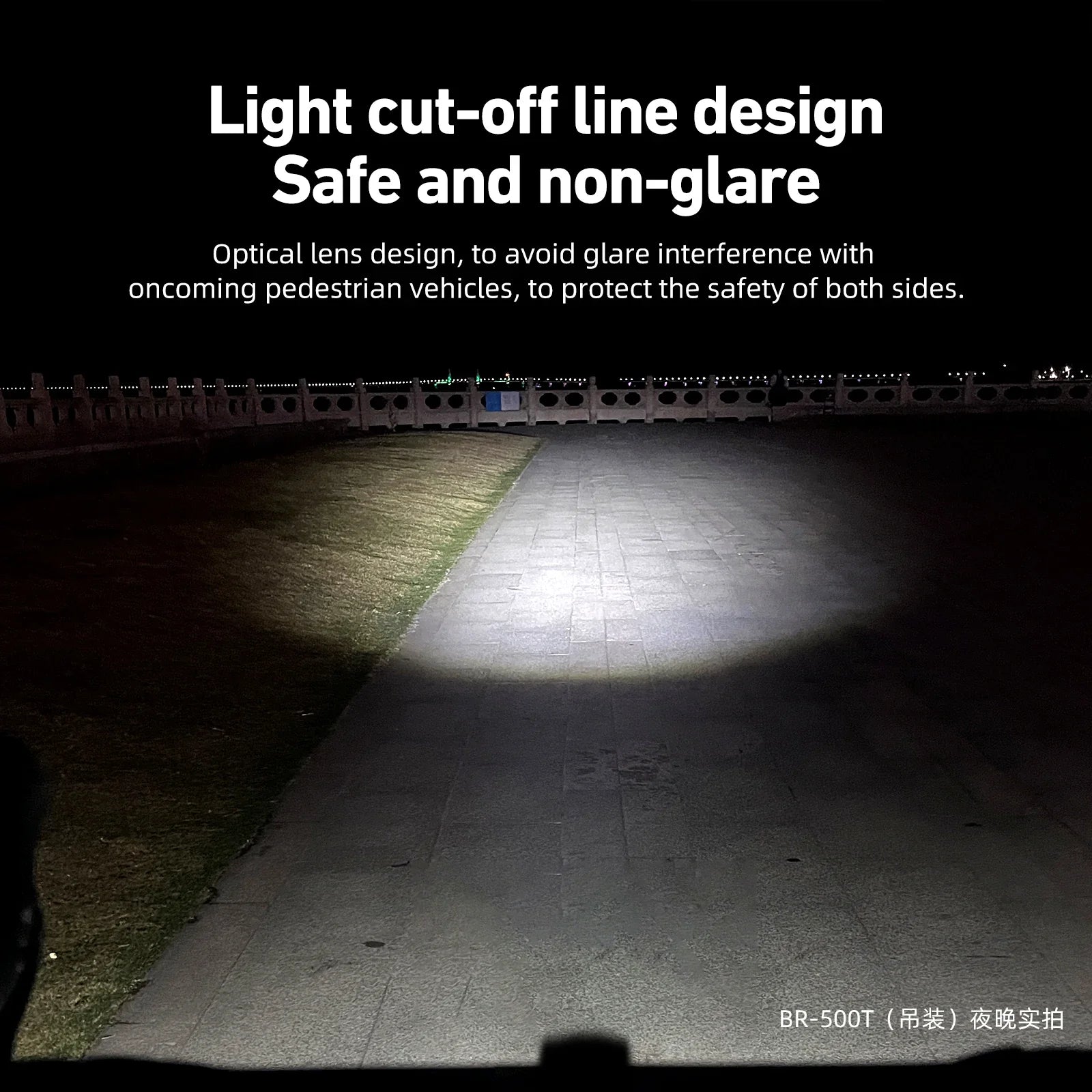 NNEOBA 500 Lumen USB-C Rechargeable Bike Light Black